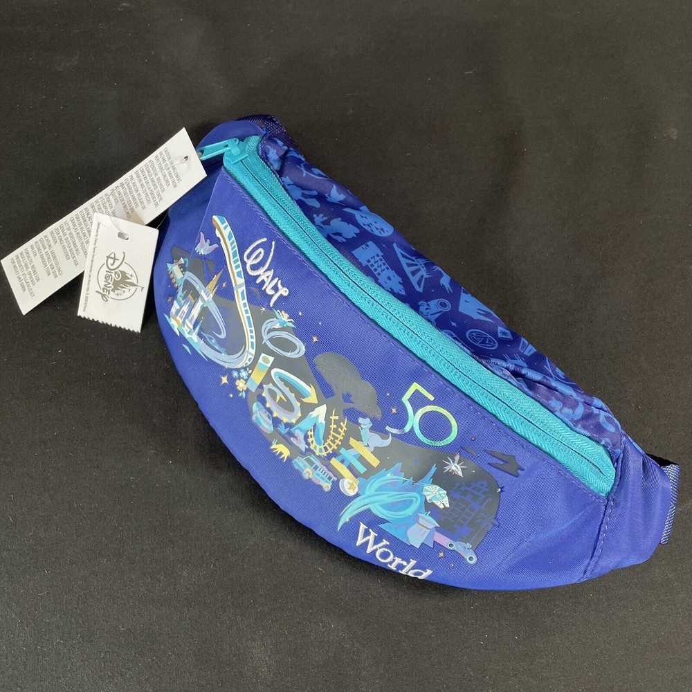 Walt Disney World 50th Anniversary Sling Bag Fanny Pack WDW